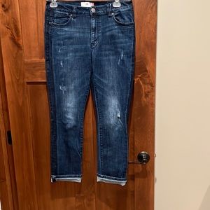 CAbi High Straight Jeans